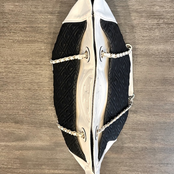 TORY BURCH Quilted Fleming A4 Tote Shoulder Bag - Picture 4 of 12